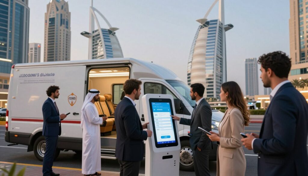 الحجز والتوصيل